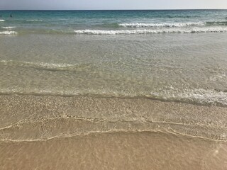 Wellenspiel im Meer