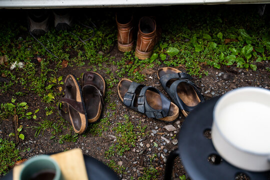 Camping coffee cups