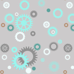 gear, pattern with mechanism elements
