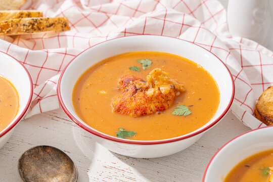 Lobster Tail Bisque