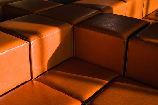 Orange Sofa