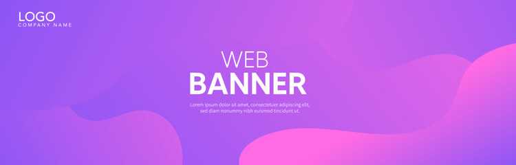 Pink background, Pink banner