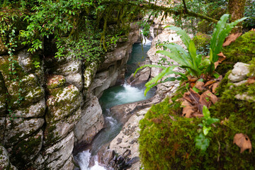 Canyon White cliffs in Sochi
