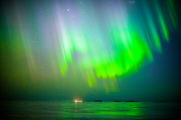 Aurora Borealis in Oulu, Finland