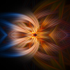 fractal burst background