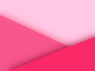 Pink shadow triangle Valentines background 