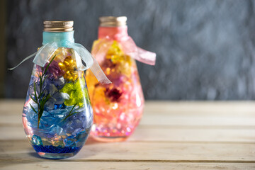 ハーバリウムの画像素材