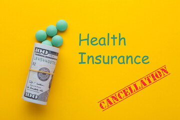 Health insurance cancellation