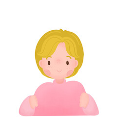 Boy happy Clipart, boy smile.