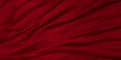 red dark satin background fabric cloth wave abstract wallpaper 3d