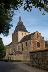 MontThermé, a smalle village in the French Ardennes, in the Maas Valley