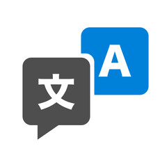 Fototapeta premium Language Logo. Translation Logo. Translator. Vector.