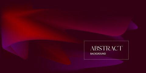 Abstract background gradient futuristic design dark red color
