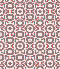 Abstract tileable geometric pattern. A seamless background, vintage texture.	