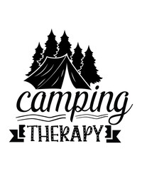 camping svg design,svg design,Camping Svg, Camping is my Therapy svg, svg cut file, Adventure SVG, Camping Sign, cameo files, cricut files,Camping Mode svg eps dxf png cutting files ,Campers Gonna Cam