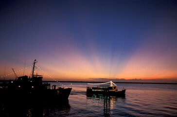 Waterfront, Rio Amazon, Belem, Amazon Delta, Amazonia, Brazil