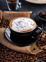 Late arts coffe and coffee beans