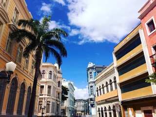 ponto turístico Recife -Pernambuco , Brasil  - obrazy, fototapety, plakaty