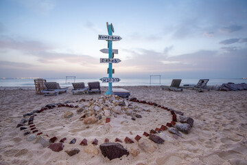 Egypt  Dahab rass shitan sea and camp