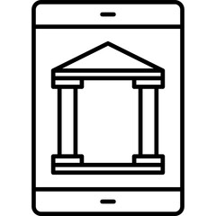 Mobile Banking Icon