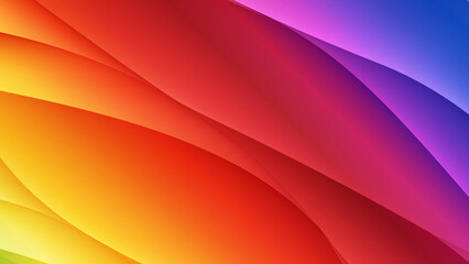 Nice and beautiful colorful gradient with wave, swirl, fluid, blur, and dynamic effects. Mesh gradient with rainbow, vivid and modern vibrant colors. 