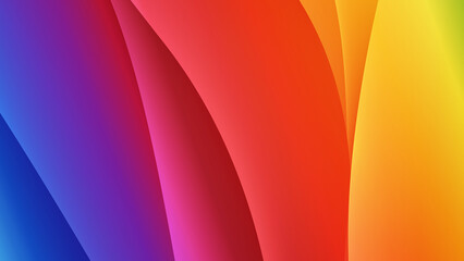Nice and beautiful colorful gradient with wave, swirl, fluid, blur, and dynamic effects. Mesh gradient with rainbow, vivid and modern vibrant colors. 