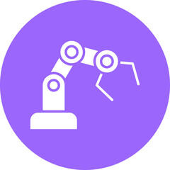 Mechanical Arm Icon Style
