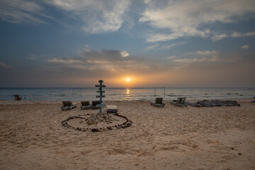 Egypt  Dahab rass shitan sea and camp