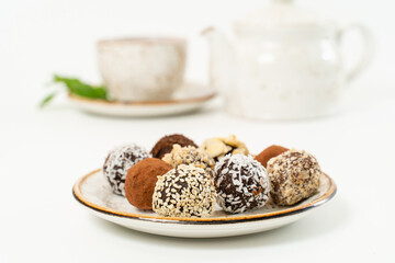 Afternoon tea with sweets