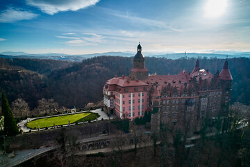 Zamek Książ w  Wałbrzychu