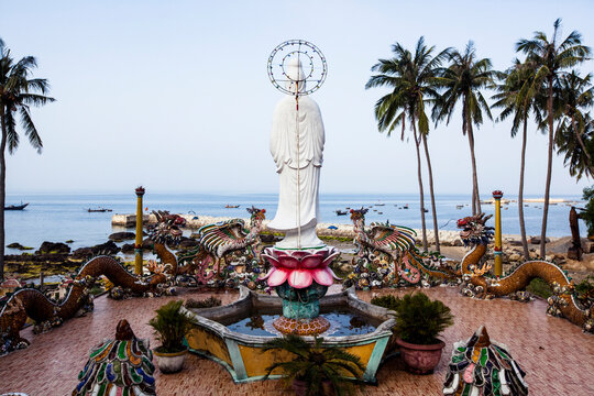 A temple dedicated to fishermen on Cham Island in Vietnam.