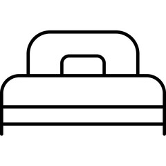 Single Bed Icon