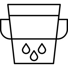 Water Bucket Icon