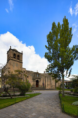 Fototapeta na wymiar Church and convent of San Francisco, Cusco, Peru