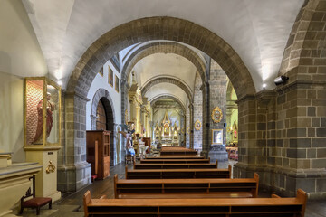 Fototapeta na wymiar Church and convent of San Francisco, Interior, Cusco, Peru