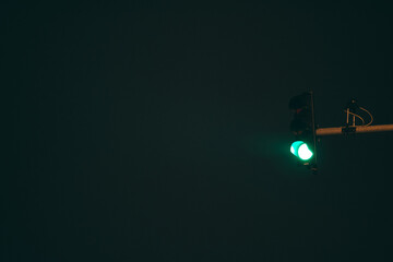 night traffic in the city