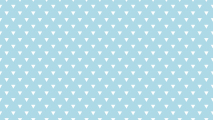 white colour triangles pattern over light blue useful as a background