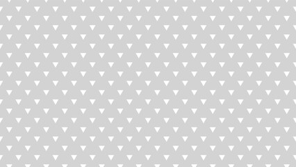 white colour triangles pattern over light grey useful as a background - obrazy, fototapety, plakaty
