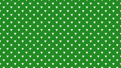 white colour triangles pattern over forest green useful as a background