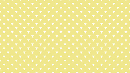white colour triangles pattern over khaki yellow useful as a background