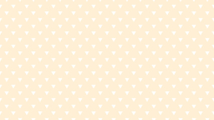 white colour triangles pattern over papaya whip yellow useful as a background