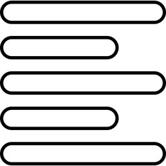 Horizontal Left Align Icon