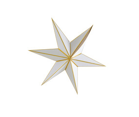 New year Christmas tree ornament object isolated style.