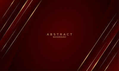 dark red luxury premium background and gold line.