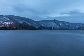 Winter in Bingen am Rhein