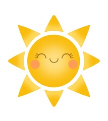 sun cartoon character