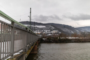 Winter in Bingen am Rhein