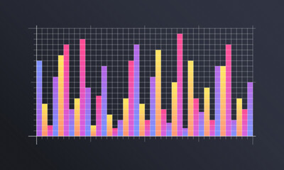 Currency business and market charts vector, Infographics and diagnostics, charts and schemes vector. Business charts and graphs infographic elements. 