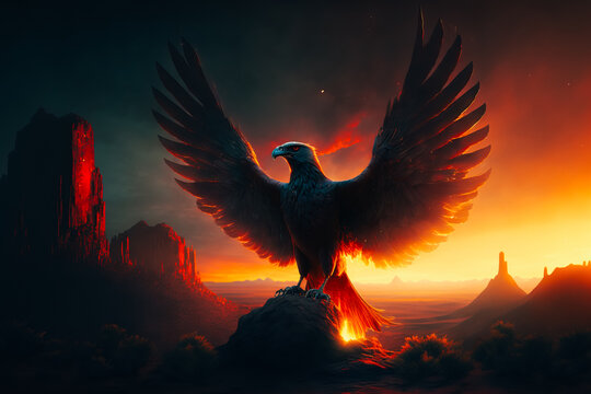 a phoenix reborn at dawn cinematic