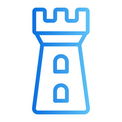tower gradient icon